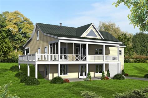 Country Style House Plan - 2 Beds 2 Baths 1500 Sq/Ft Plan #932-15 - Houseplans.com