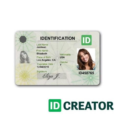 Personal Id Card Maker Scannable Id Card Maker Id Card News Online