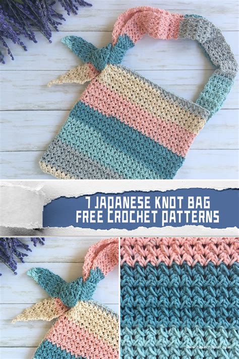 Japanese Knot Bag Crochet Patterns Free Igoodideas