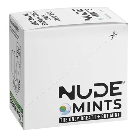 NUDE Mints Flavor Fusion Breath Mint 30 Piece Pack 10 Box