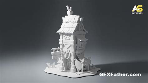 Udemy Modeling A Game Asset Castle In Blender By Art Studio GFXFather