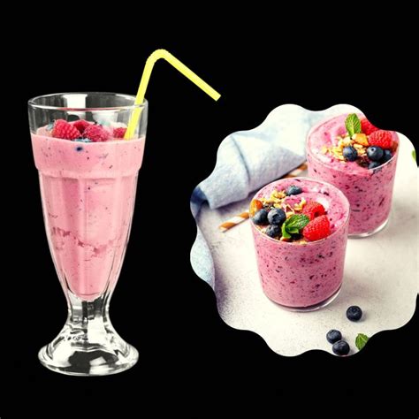 Frozen Berry Smoothie Recipe Yummy Indian Kitchen