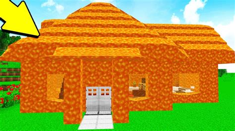 How To Make A Under Lava House In Minecraft - House Poster