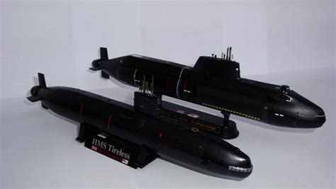 Model submarine HMS Astute from Hobby Boss kit | Model Kits: cars, ships, airplanes