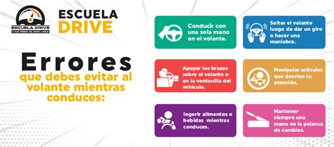 Errores Al Manejar Que Debes Evitar Escuela Drive