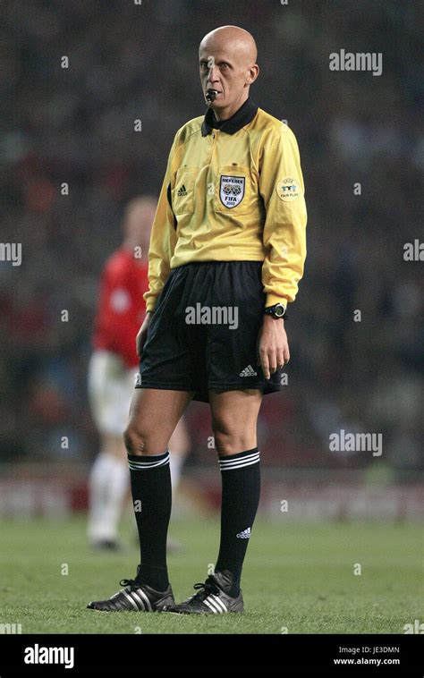 Pierluigi Collina Fifa Referee 23 April 2003 Stock Photo Alamy