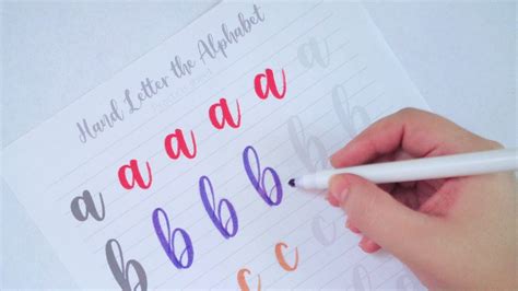 Cuadernillo Para Practicar Lettering Upbeat