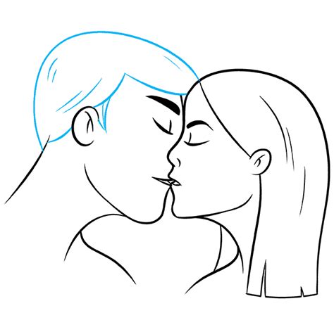 How To Draw Simple Kissing Lips Lipstutorial Org