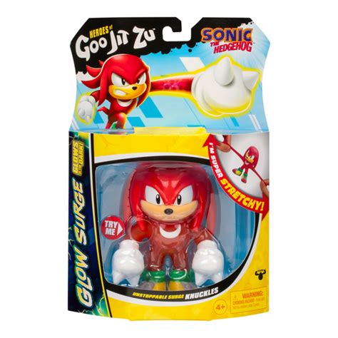 Heros Of Goo Jit Zu Sonic The Hedgehog Glow Surge Hero Pack Assorted