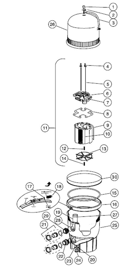 Pentair Fns Plus Parts Diagram