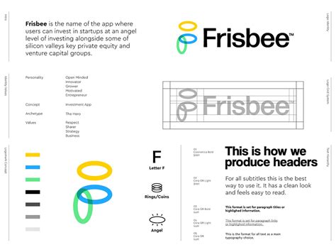 Frisbee - Logo Design 👼🏻 by Jeroen van Eerden on Dribbble