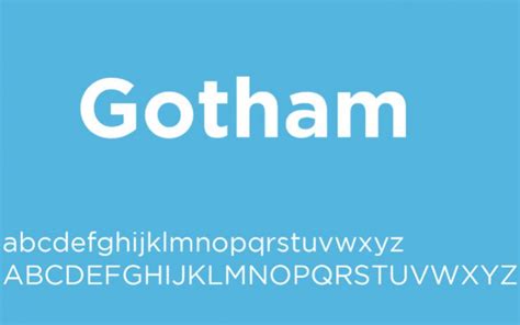 Gotham Black Font - Demofont.com