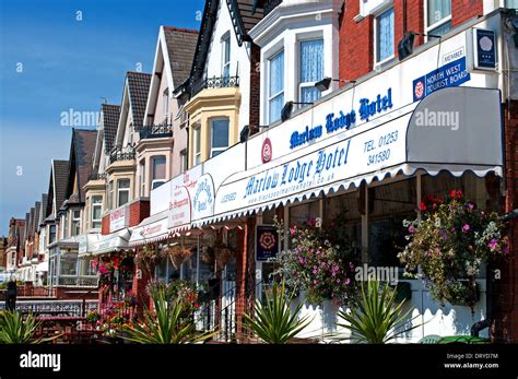 hotels and bed breakfast establishments in Blackpool, UK Stock Photo ...