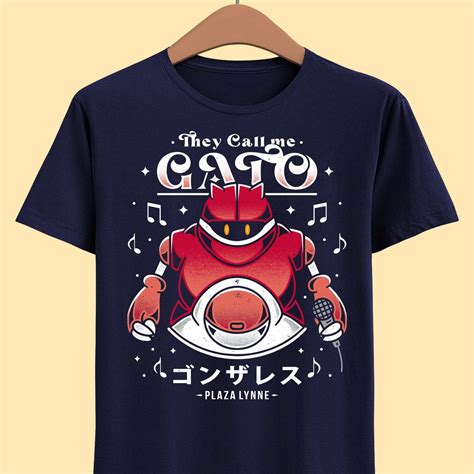 Gato T Shirt Chrono Trigger Video Game Shirt Crono Marle Robo Frog