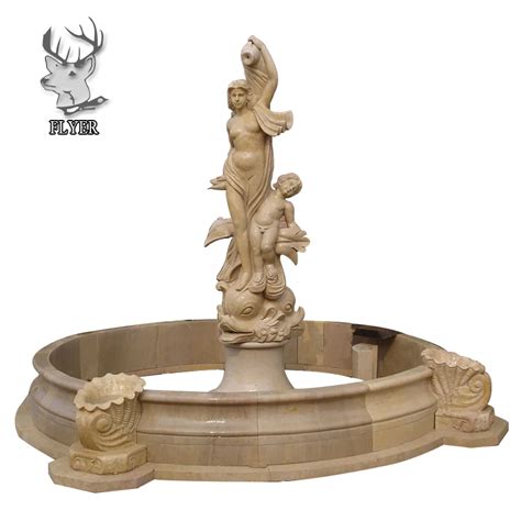 Outdoor Carving Naked Lady Water Fountain Of Antique Stone Buy Water