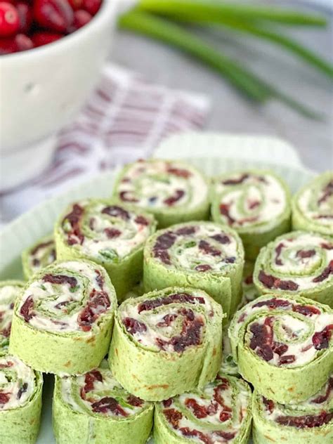 Cranberry Feta Pinwheels With Cream Cheese Whiskful Cooking