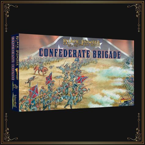 Black Powder Epic Battles American Civil War Confederate Brigade Warlord Games