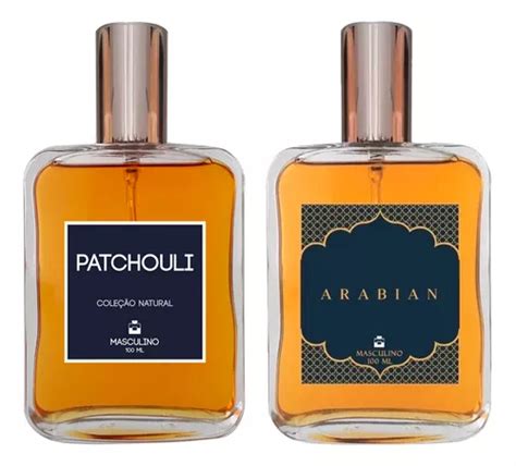 Kit Perfume Masculino Patchouli Clássico Arabian 100ml