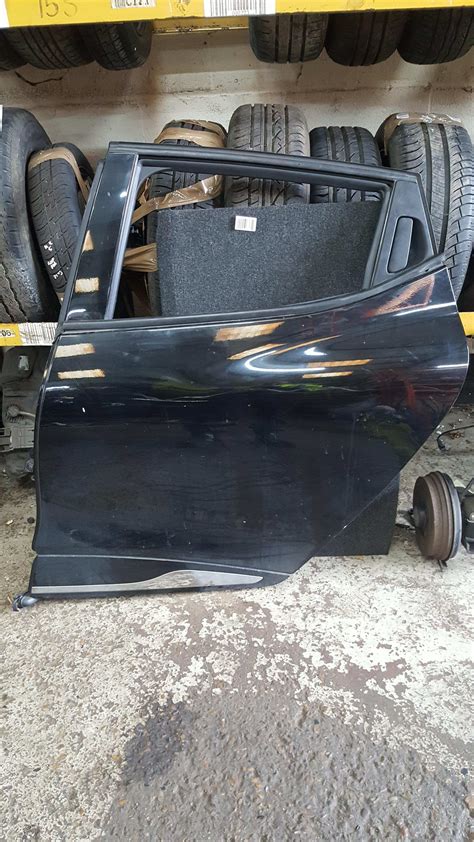 Renault Clio Mk Passenger Nsr Rear Door Black Tegne Damaged