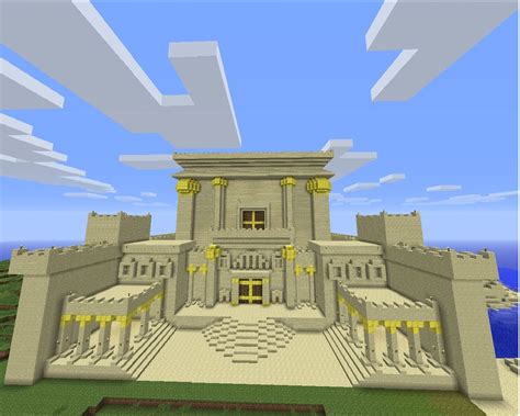 Ancient Sandstone Temple Minecraft Map