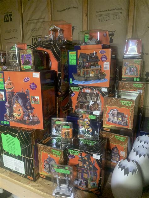 Massive Lemax spooky town collection | Halloween Forum