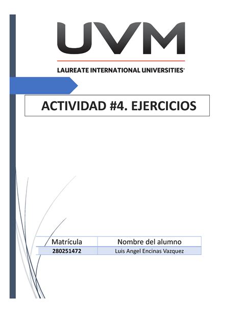 A4 LAEV ejercicios de medicion mecánica metrologia ACTIVIDAD 4