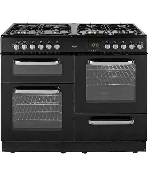 Buy Bush Bclu100dfb Dual Fuel Range Cooker Black At Uk Your