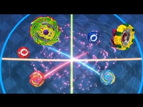 Beyblade Burst Quadstrike Episode 13 Hyuga Vs Hikaru Vs Bell YouTube