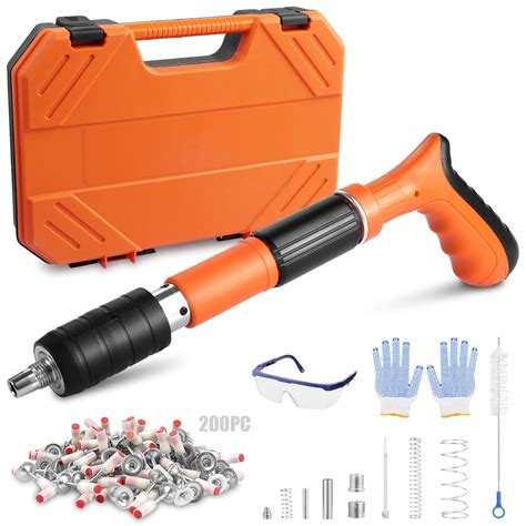 Manual Mini Steel Nail Gun 5 Gears Power Adjustable Wall Nail Guns For