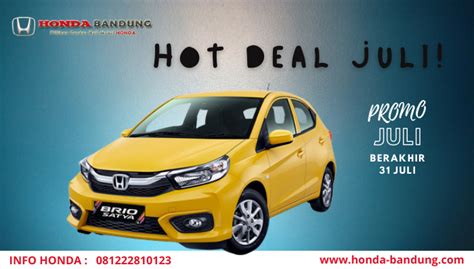 Sale Promo Honda Bandung Ppnbm Juli