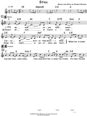 Still Hillsong Guitar Chords