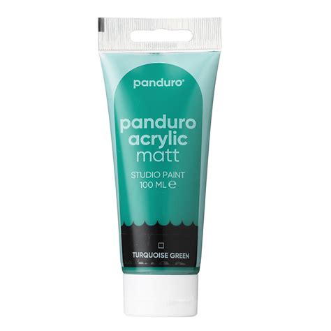 Panduro Acrylic Akrylf Rg Matt Ml Turquoise Green Panduro