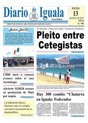 Calaméo Diario De Iguala Jueves 13 De Agosto