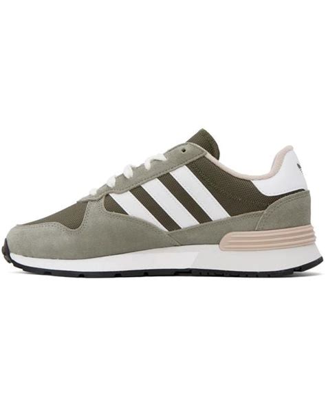 Adidas Originals Khaki Treziod Sneakers In Black For Men Lyst Uk