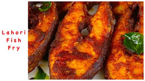 Lahori Fish Fry Recipe Special Homemade Fish Masala Youtube