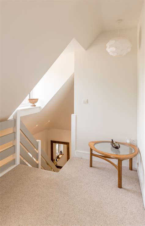 Loft Conversion Gallery Landing Circulation Sloped Ceiling