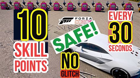 Skill Points Every Seconds Fastest Forza Horizon Afk Money