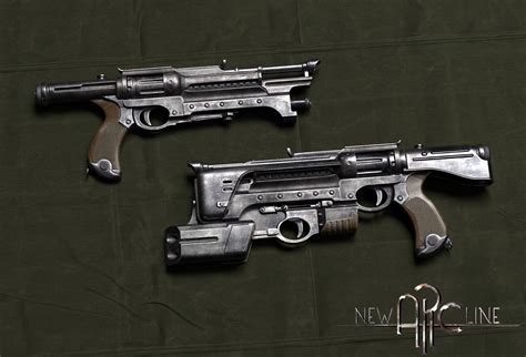 Artstation Dieselpunk Weapon