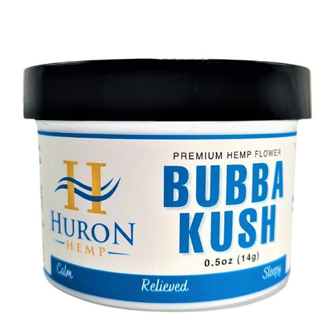 Huron Hemp Cbd Flower Bubba Kush