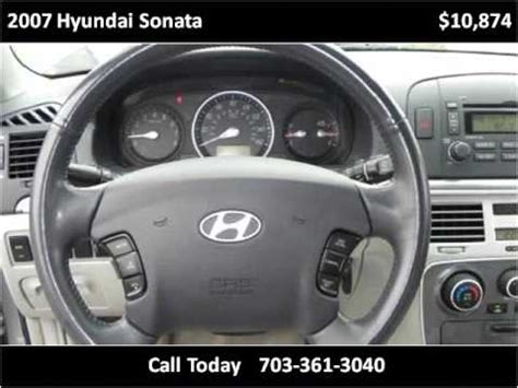 Hyundai Sonata Used Cars Manassas Va Youtube