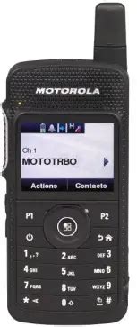 Motorola Solutions Sl Professional Digital Two Way Radio User Guide