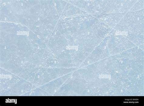 Ice background with marks from skating and hockey. Ice hockey rink scratches surface Stock Photo ...