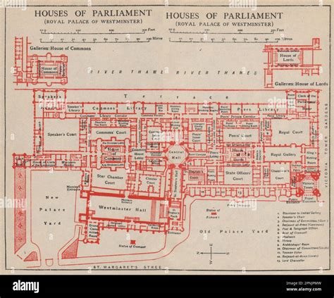 Westminster Palace Floor Plan