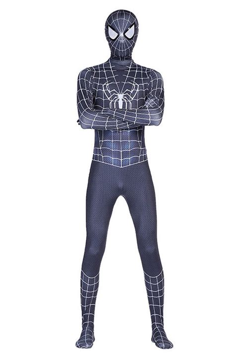 Spider-Man 3 Eddie Brock Venom Suit Costume for Boys and Men – NalaGila