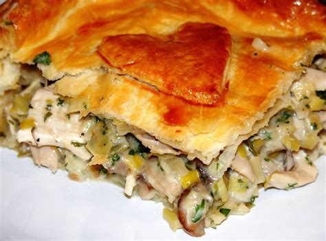 Tourte Au Poulet Et Aux Poireaux Les Recettes De Virginie