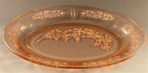 Sharon Cabbage Rose Pink Saturday Depression Glass