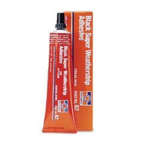 Permatex® Black Super Weatherstrip Adhesive 5oz Tube 81850