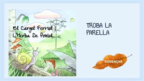 Troba La Parella El Cargol I L Herba De Poniol