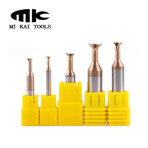 Cnc Solid Carbide 60 Degree Dovetail Groove Milling Cutter For Metal