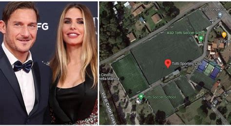 Ilary Blasi Restituisce A Totti La Longarina La Scuola Calcio Riapre